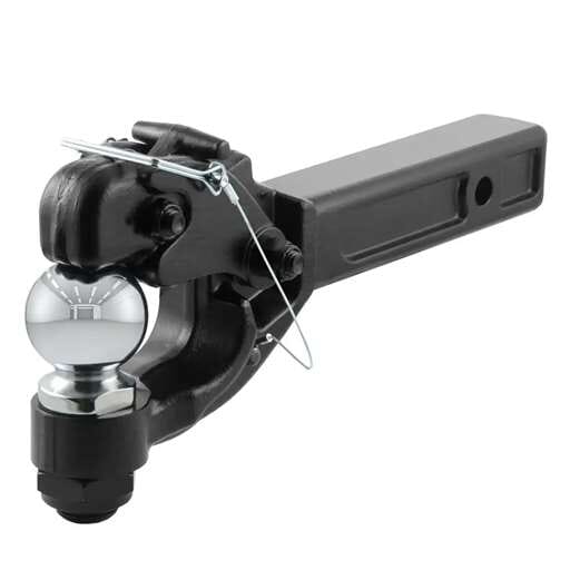 Curt Receiver-Mount Ball & Pintle Hitch (2" Shank, 2-5/16" Ball, 12,000 lbs.) - 48006