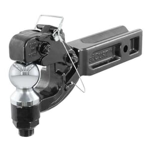 Curt Receiver-Mount Ball & Pintle Hitch (2-1/2" Shank, 2-5/16" Ball, 20,000 lbs.) - 48012