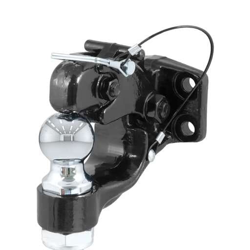 Curt Ball & Pintle Hitch (2" Ball, 10,000 lbs. Ball Capacity) - 48190