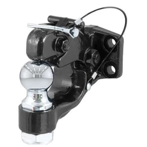 Curt Ball & Pintle Hitch (2" Ball, 10,000 lbs. Ball Capacity) - 48190