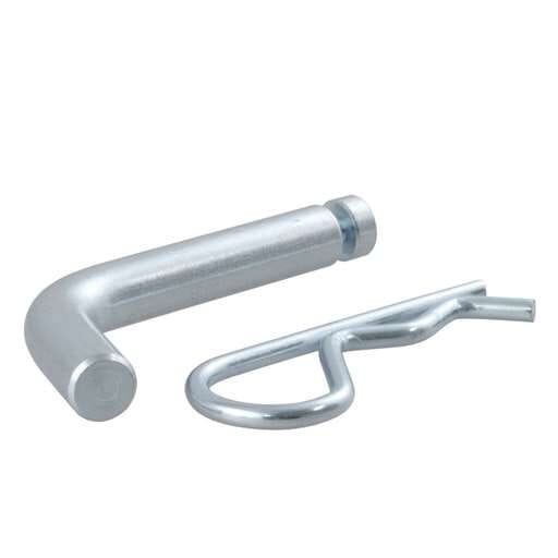 Curt 1/2" Hitch Pin with Groove (1-1/4" Receiver, Zinc) - 21403