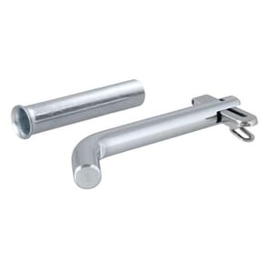Curt 1/2" Swivel Hitch Pin with 5/8" Adapter (1-1/4" or 2" Receiver, Zinc, Packaged) - 21561