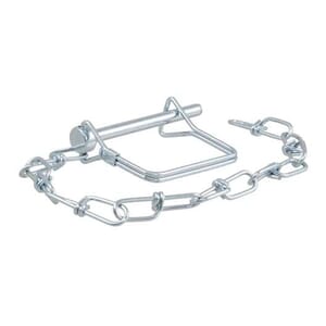 Curt 1/4" Safety Pin with 12" Chain (2-3/4" Pin Length) - 25012