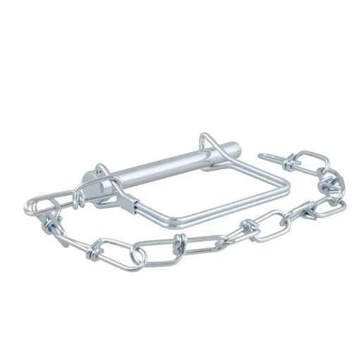 Curt 5/16" Safety Pin with 12" Chain (3" Pin Length) - 25034