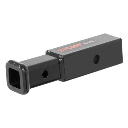 Curt Receiver Tube Adapter (2" to 1-1/4" Shank, 3,500 lbs. GTW, 4" Length) - 45770