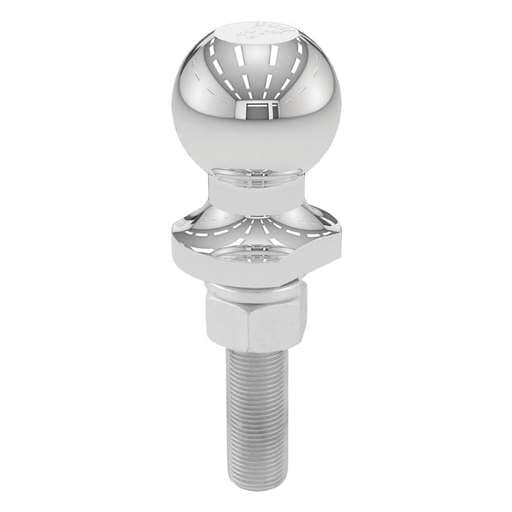 Curt 1-7/8" Trailer Ball (3/4" x 3" Shank, 2,000 lbs., Chrome) - 40016