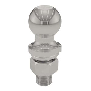 Curt 1-7/8" Trailer Ball (1" x 2-1/8" Shank, 3,500 lbs., Stainless) - 40051
