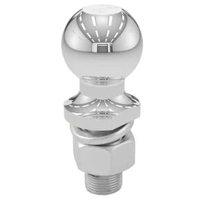 Curt 2" Trailer Ball (1" x 2-1/8" Shank, 6,000 lbs., Chrome) - 40004
