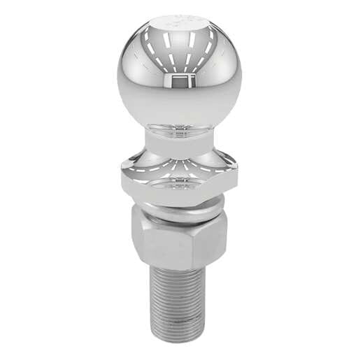 Curt 2" Trailer Ball (1" x 3" Shank, 6,000 lbs., Chrome) - 40020