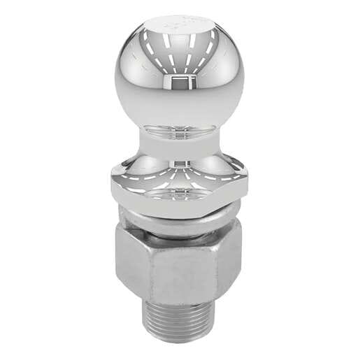 Curt 2" Trailer Ball (1-1/4" x 2-5/8" Shank, 10,000 lbs., Chrome) - 40090