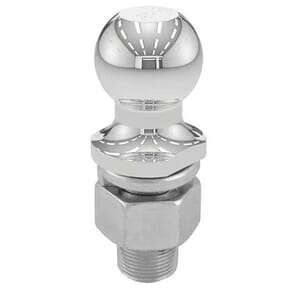 Curt 2" Trailer Ball (1-1/4" x 2-5/8" Shank, 10,000 lbs., Chrome) - 40090