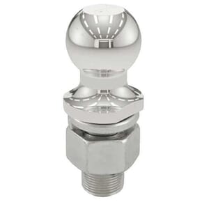 Curt 2" Trailer Ball (1-1/4" x 2-5/8" Shank, 10,000 lbs., Stainless) - 40056