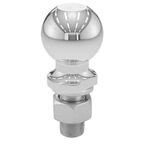 Curt 2-5/16" Trailer Ball (1" x 2-1/8" Shank, 7,500 lbs., Chrome) - 40005
