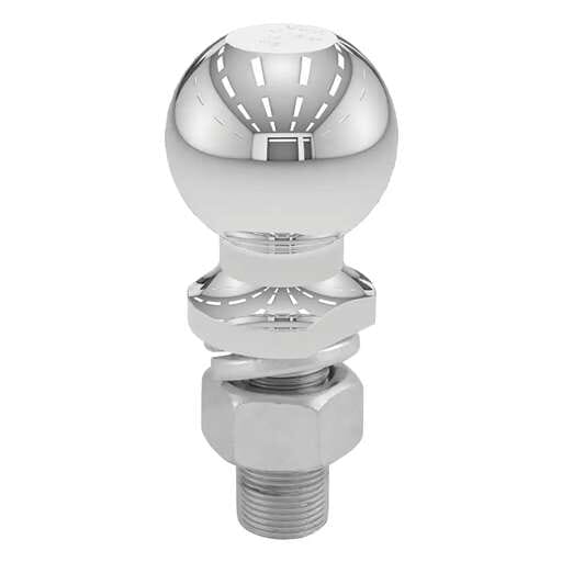 Curt 2-5/16" Trailer Ball (1" x 2-1/4" Shank, 12,000 lbs., Chrome) - 40039
