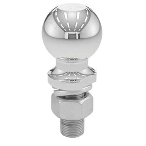 Curt 2-5/16" Trailer Ball (1" x 2-1/4" Shank, 12,000 lbs., Chrome) - 40039