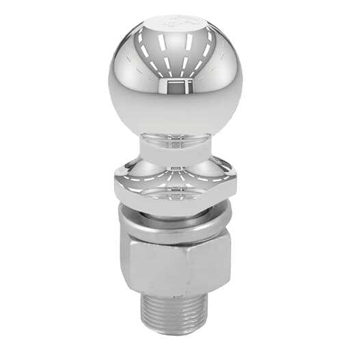 Curt 2-5/16" Trailer Ball (1-1/4" x 2-5/8" Shank, 15,000 lbs., Chrome) - 40030
