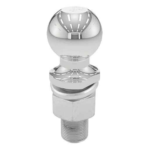 Curt 2-5/16" Trailer Ball (1-1/4" x 3" Shank, 6,000 lbs., Chrome) - 40022
