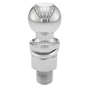 Curt 2-5/16" Trailer Ball (1-1/4" x 3" Shank, 6,000 lbs., Chrome) - 40022