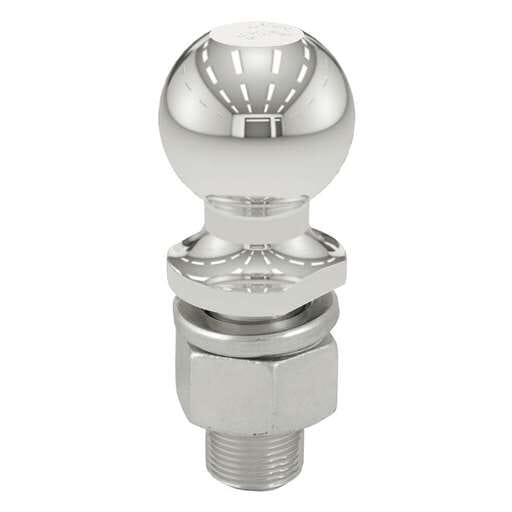 Curt 2-5/16" Trailer Ball (1-1/4" x 2-5/8" Shank, 15,000 lbs., Stainless) - 40055