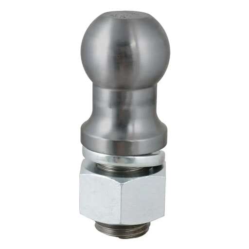 Curt 3" Trailer Ball (2" x 3-1/4" Shank, 30,000 lbs., Raw Steel) - 40089