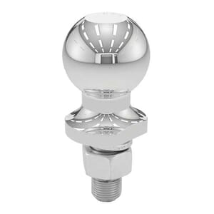 Curt 50mm Trailer Ball (3/4" x 50mm Shank, 1,600 kg., Chrome) - 40099