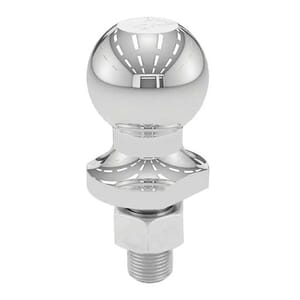 Curt 1-7/8" ATV Tow Ball - Lawn Tractor Hitch Ball (2,000 lbs., Chrome) - 40095