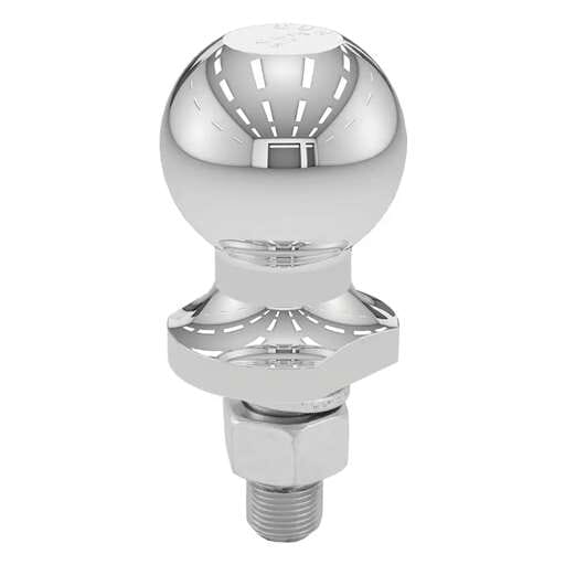 Curt 2" ATV Tow Ball - Lawn Tractor Hitch Ball (2,000 lbs., Chrome) - 40097