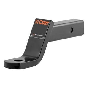 Curt Class 3 Ball Mount (2" Shank, 7,500 lbs., 4" Drop, 8-1/4" Long) - 45050