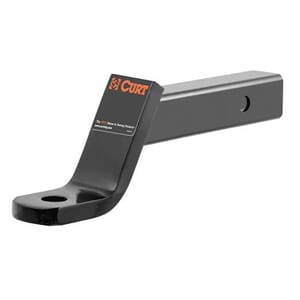 Curt Class 3 Ball Mount (2" Shank, 7,500 lbs., 4" Drop, 10-1/4" Long) - 45060