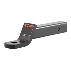 Curt Class 3 Ball Mount, Imported (2" Shank, 7,500 lbs., 2" Drop, 10-1/4" Long) - 45840