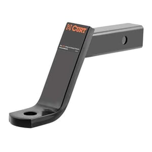 Curt Class 3 Ball Mount, Imported (2" Shank, 7,500 lbs., 6" Drop, 9-1/4" Long) - 45870