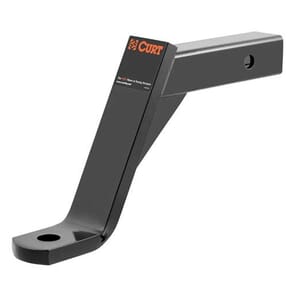 Curt Class 3 Ball Mount, Imported (2" Shank, 5,000 lbs., 8" Drop, 11-1/2" Long) - 45890