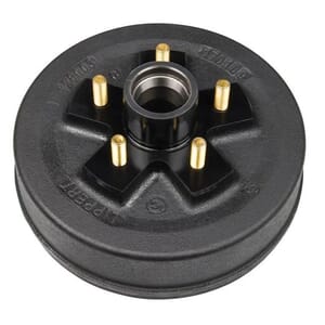Lippert® 10" Brake Drum Hub for 3,500-lb. Axle - 5 on 4.5", 1/2" Stud - 126003