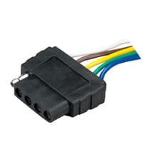 5-WAY FLAT FEMALE, 6" LONG - 74510