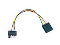 4-WAY FLAT MALE/FEMALE, 12" LONG - MP418-12BL