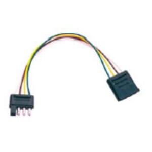 4-WAY FLAT MALE/FEMALE, 12" LONG - MP418-12BL