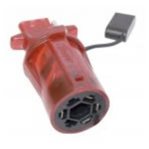 Lights Up 7-Way RV Blade to 4-Wire Flat Adapter - 47335
