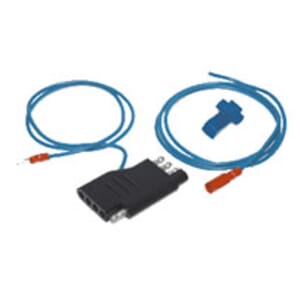 Adapts vehicles with 4-wire flat to trailers with surge brakes and/or 5-wire flat connection - 47515