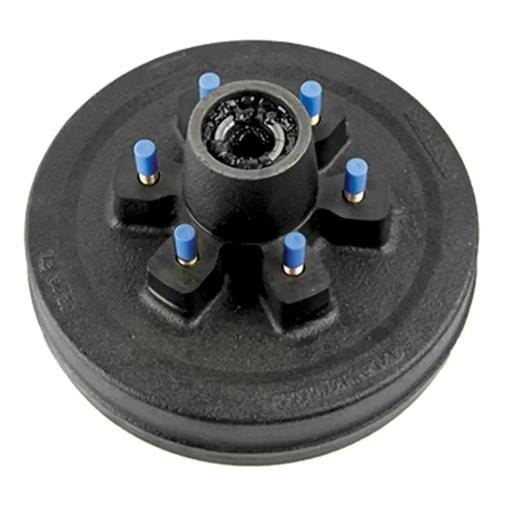 Lippert® 10" RV Brake Drum Hub Assembly for 4,400-lb. Axle - 6 on 5.5", 1/2" Stud - 141286