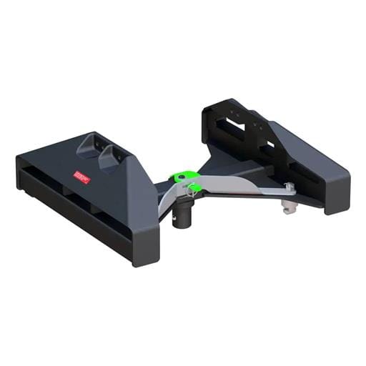 Curt Puck System 5th Wheel Legs, Select Nissan Titan XD, 8' Bed, 20K - 16026