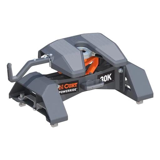 Curt PowerRide 30K 5th Wheel Hitch, Select Silverado, Sierra HD, 8 Feet Bed, Puck - 16592