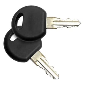 Curt Replacement Keys for 18088 Aluminum Bike Rack (203 Lock Cylinder) - 19266-05