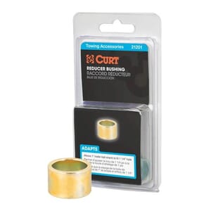 Curt Trailer Ball Reducer Bushing (From 1-1/4" to 1" Stem, Packaged) - 21201