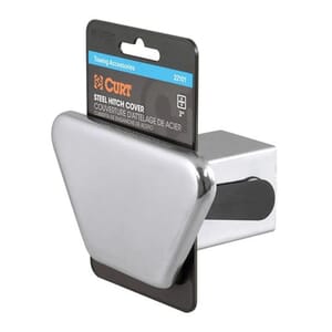 Curt 2" Chrome Steel Hitch Tube Cover (Packaged) - 22101
