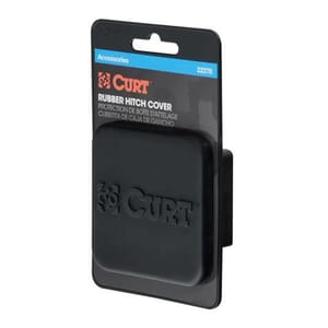 Curt 2" Rubber Hitch Tube Cover (Packaged) - 22276