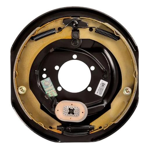 Lippert® Electric Trailer Brake Assembly, 12" x 2", 5 Bolt, 5,200-8,000-lb. Axles, Left - 298275