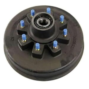 Lippert® Brake Drum Hub Assembly for 8,000-lb. Hybrid Axle - 8 on 6.5", 5/8" Stud - 347627