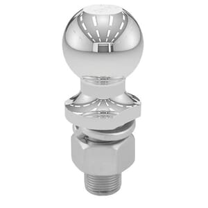 Curt 2" Trailer Ball (1" x 2-1/8" Shank, 7,500 lbs., Chrome, Packaged) - 40070