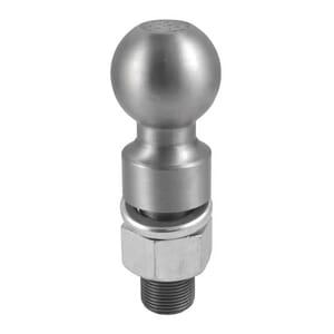 Curt 2-5/16" Trailer Ball (1-1/4" x 2-5/8" Shank, 25,000 lbs., Raw Steel) - 40086