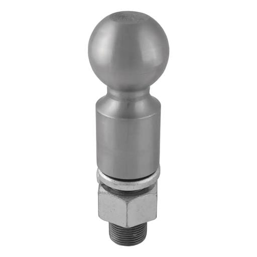 Curt 2-5/16" Trailer Ball (1-1/4" x 2-5/8" Shank, 2" Rise, 25,000 lbs., Raw Steel) - 40087